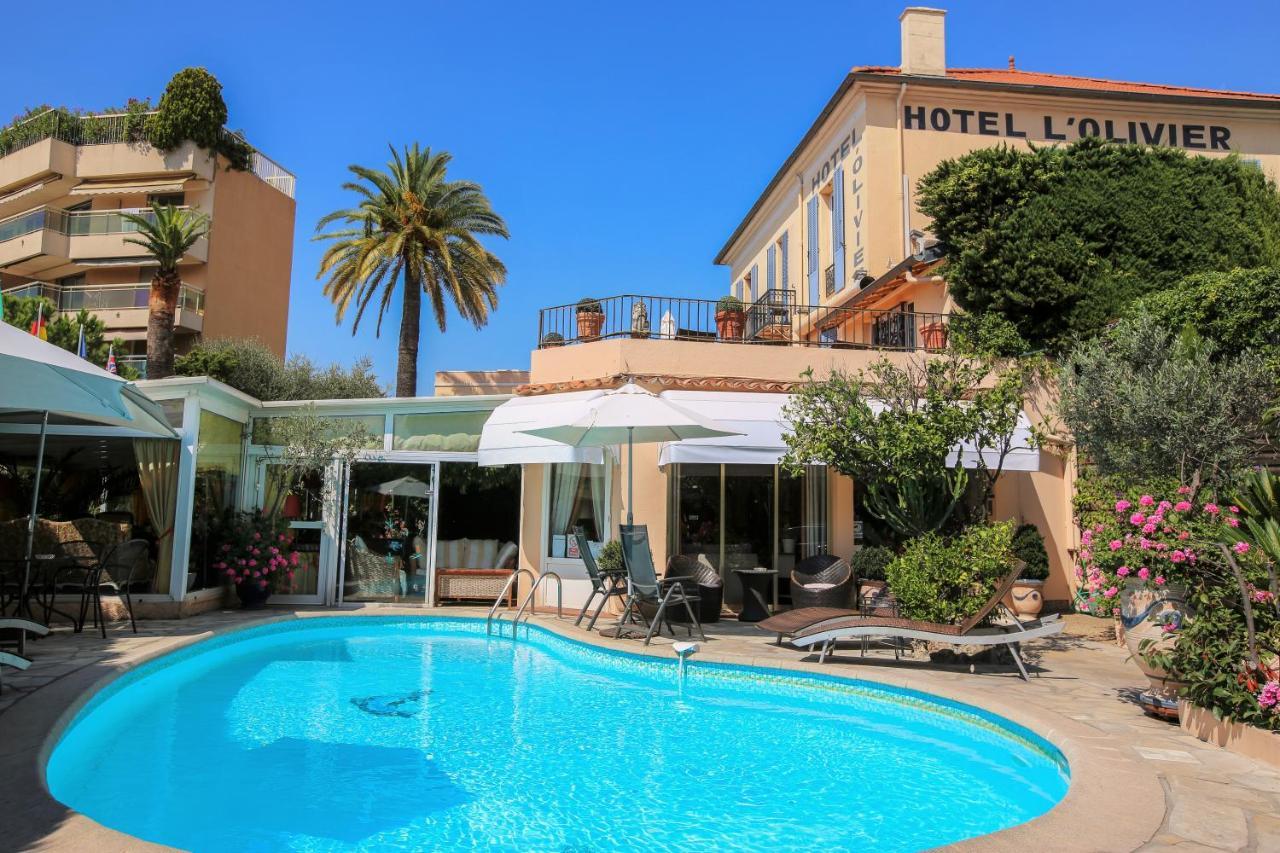 Hôtel l'Olivier - Piscine&Parking Cannes Exterior foto